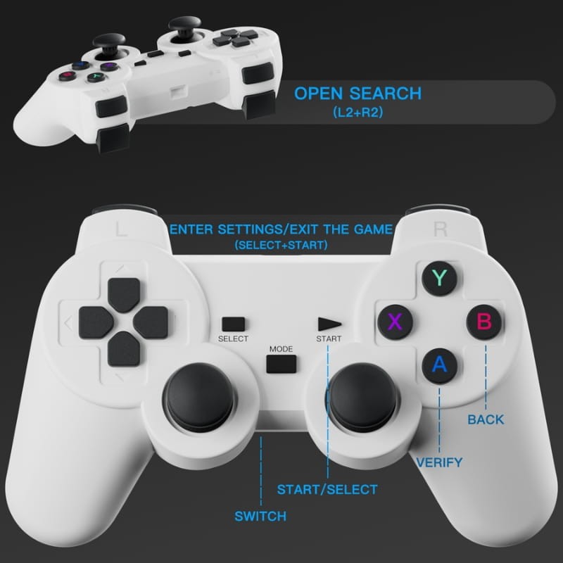 Game Projector P30 Max - mando inalámbrico integrado