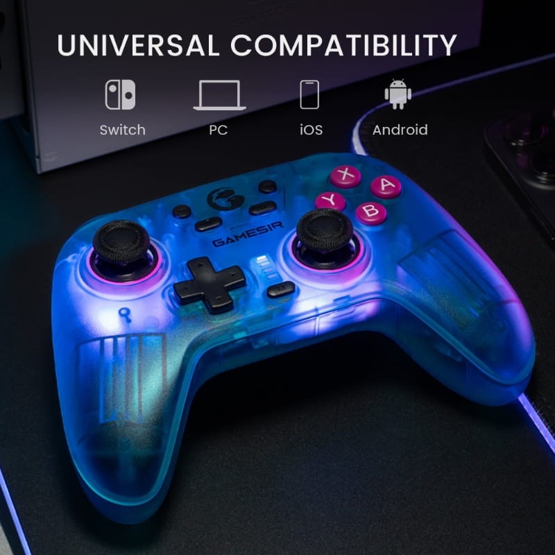 GameSir T4n Nova Blanc - compatibilité multiplateforme