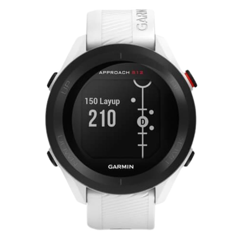 Garmin Approach S12 2022 Edition GPS Blanco - vista frontal