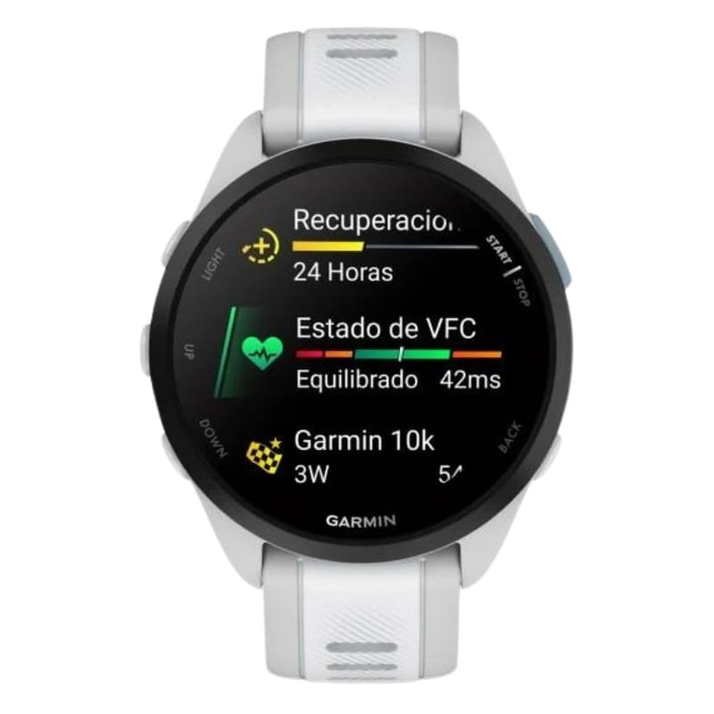 Garmin Forerunner 165 Music Couleur Gris - vue de face