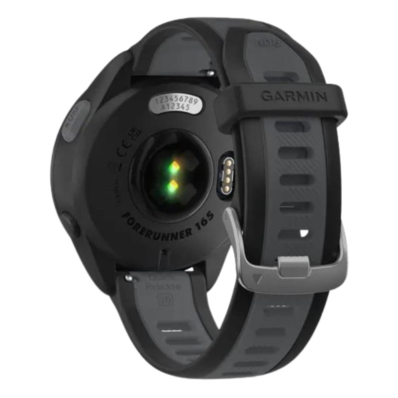 Garmin Forerunner 165 Music Noir - vue panoramique à 45 degrés