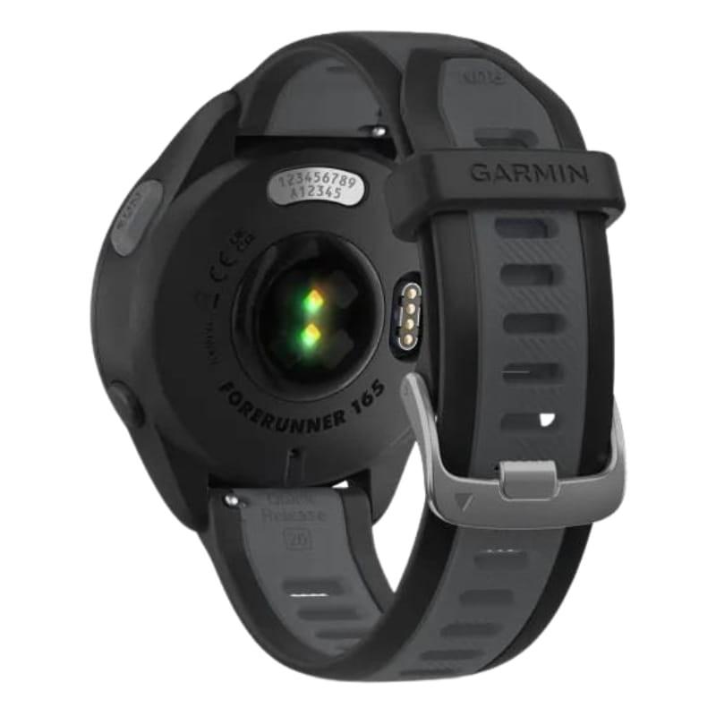 Garmin Forerunner 165 Music Noir - vue panoramique à 45 degrés