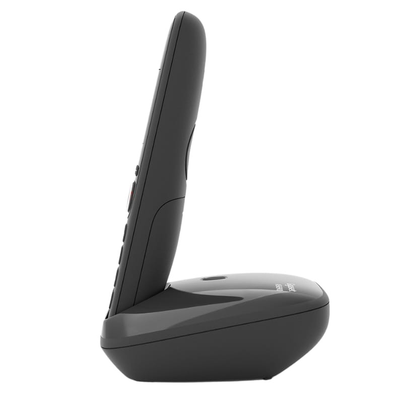 Gigaset AS690 Teléfono DECT/analógico Negro - vista lateral