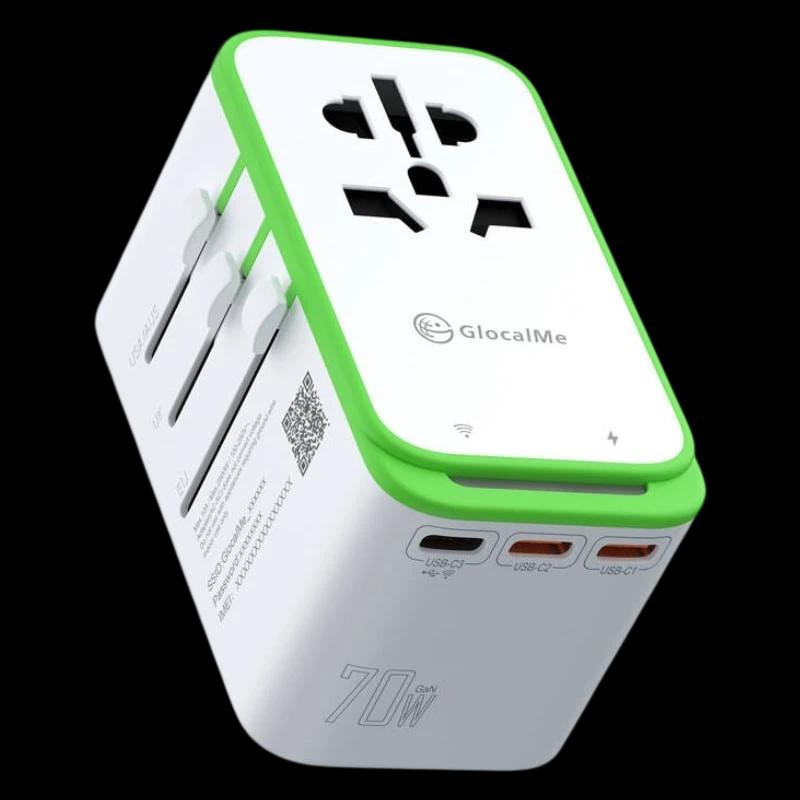Adaptateur de voyage GlocalMe Roamplug 4G WiFi 4 en 1