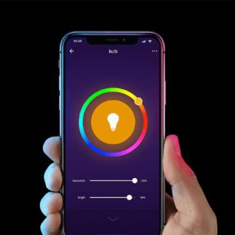 Gosund LB2S WiFi RGB Blanco - Lámpara Inteligente - aplicación compatible