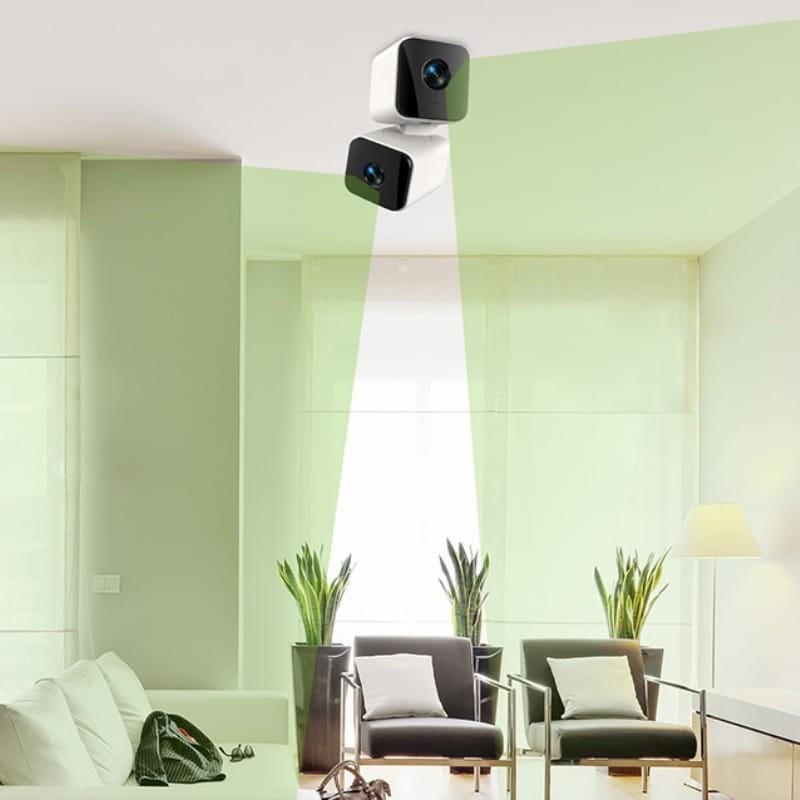 Gosund PC12 Lente Dual 4MP WiFi Blanco - Cámara de Seguridad - instalación en el techo