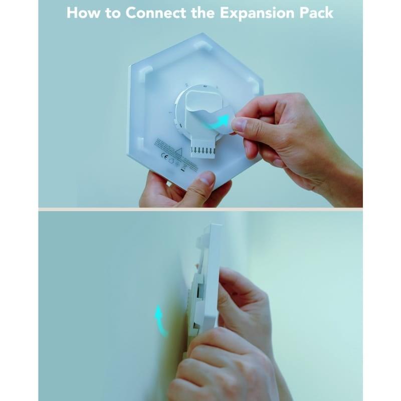 Govee Glide Hexa - Paneles LED Inteligentes - instalación sencilla