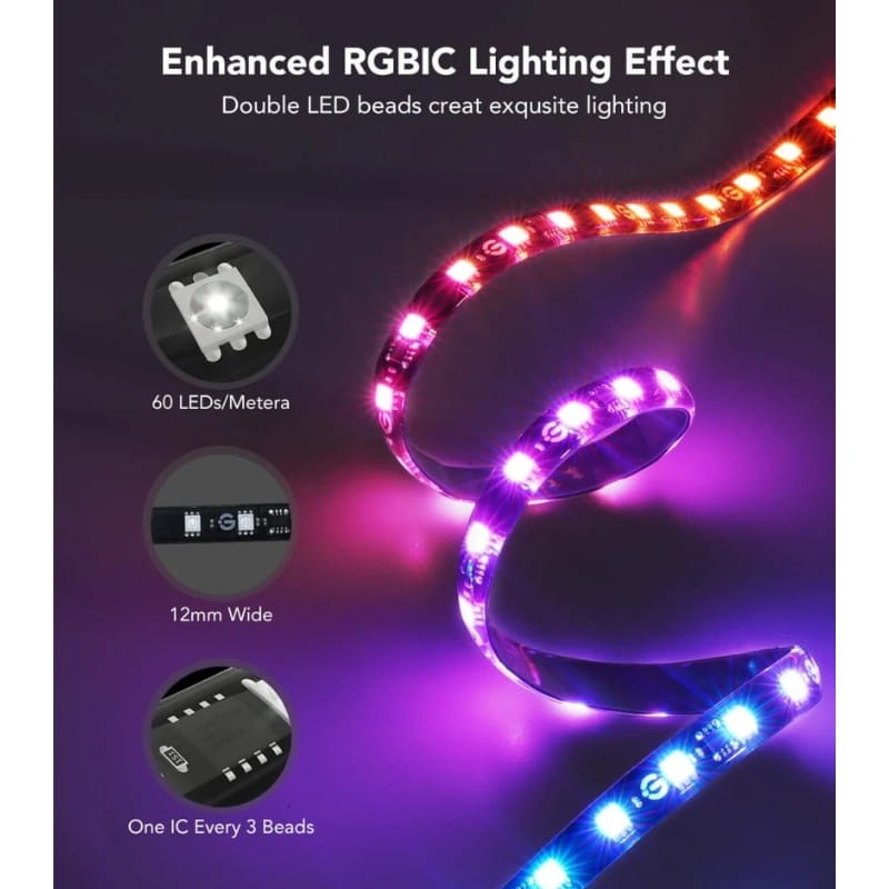 Govee H605C Envisual TV Backlight T2 - Effets d'éclairage RGBIC