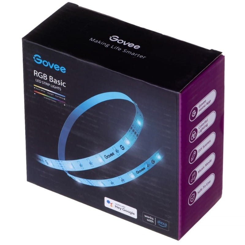 Govee H615A - Tira LED Inteligente - embalaje