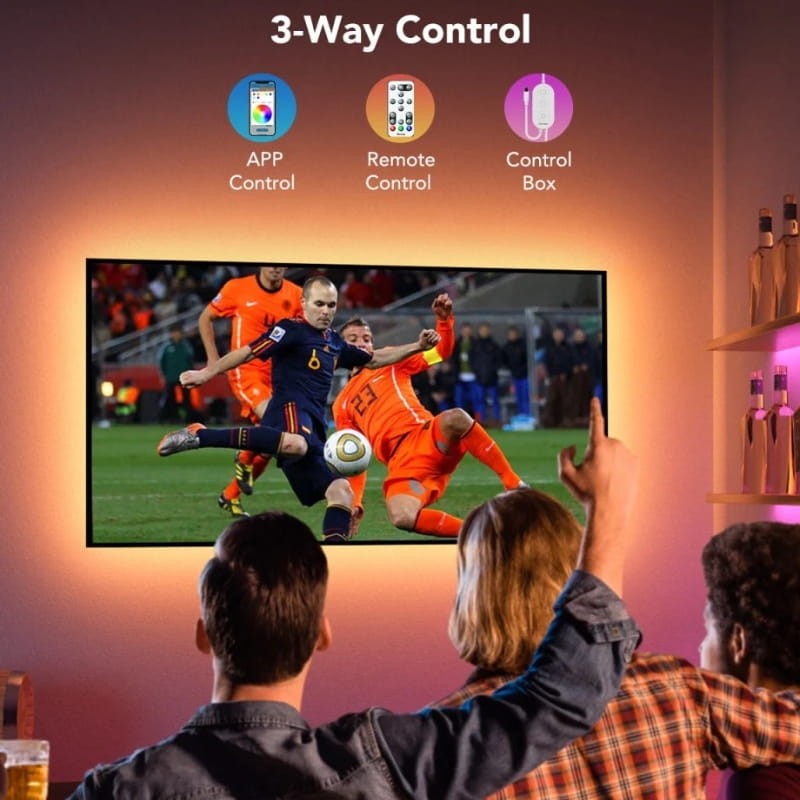 Govee H6179 TV LED BackLight - Tira LED para Televisores - métodos de control