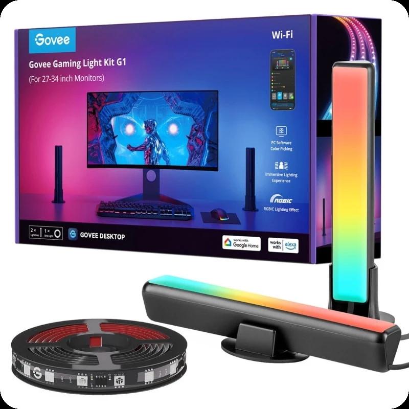 Govee H6608 PC Monitor Pro Kit - Tira LED + Barra de Luz LED