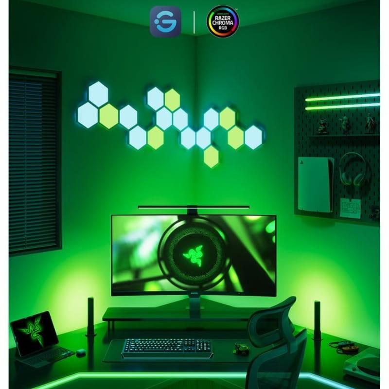 Govee H6608 PC Monitor Pro Kit - Tira LED + Barra de Luz LED - tecnología Razer Chroma