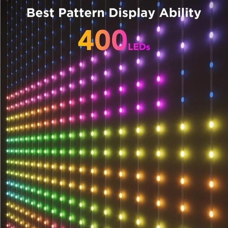 Govee H70BC Edición Netflix - Cortina LED Inteligente - cantidad de luces LED