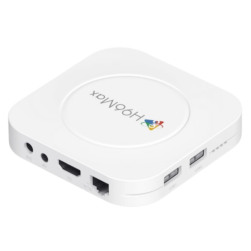 H96 Max M1 Plus 4GB/128GB 8K WiFi6 Android 14 Branco - portos de entrada