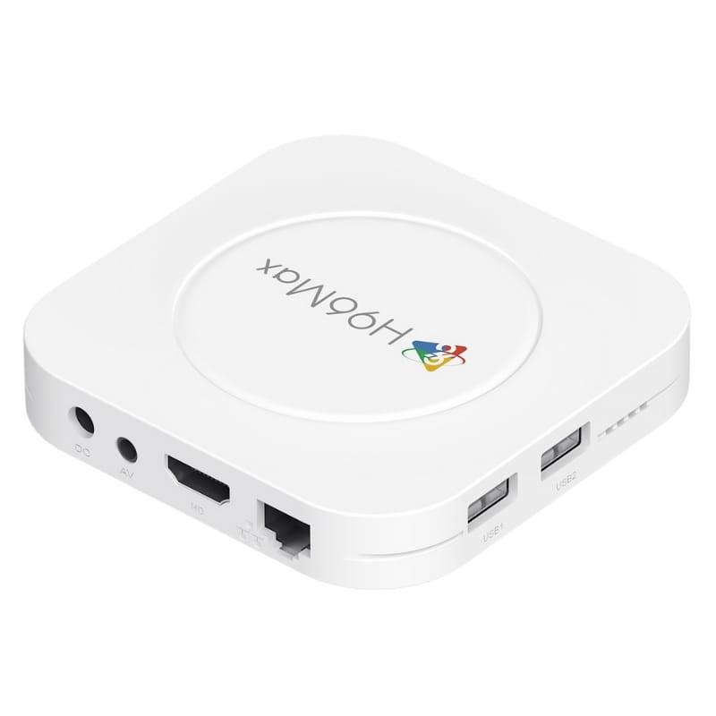 H96 Max M1 Plus 4GB/128GB 8K WiFi6 Android 14 Branco - portos de entrada
