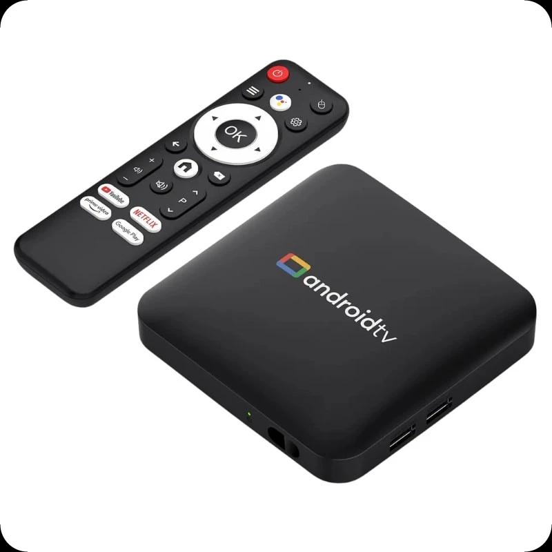 H96 Max S905L3 2GB/8GB 4K WiFi Dual Band Android 14 Preto