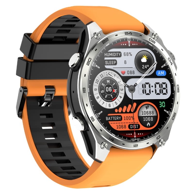 HD300 Pro Laranja - Relógio inteligente - vista a 45 graus