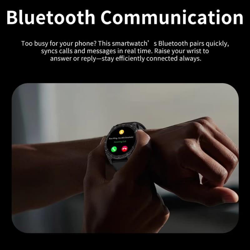 HD300 Pro Laranja - Relógio inteligente - chamadas Bluetooth