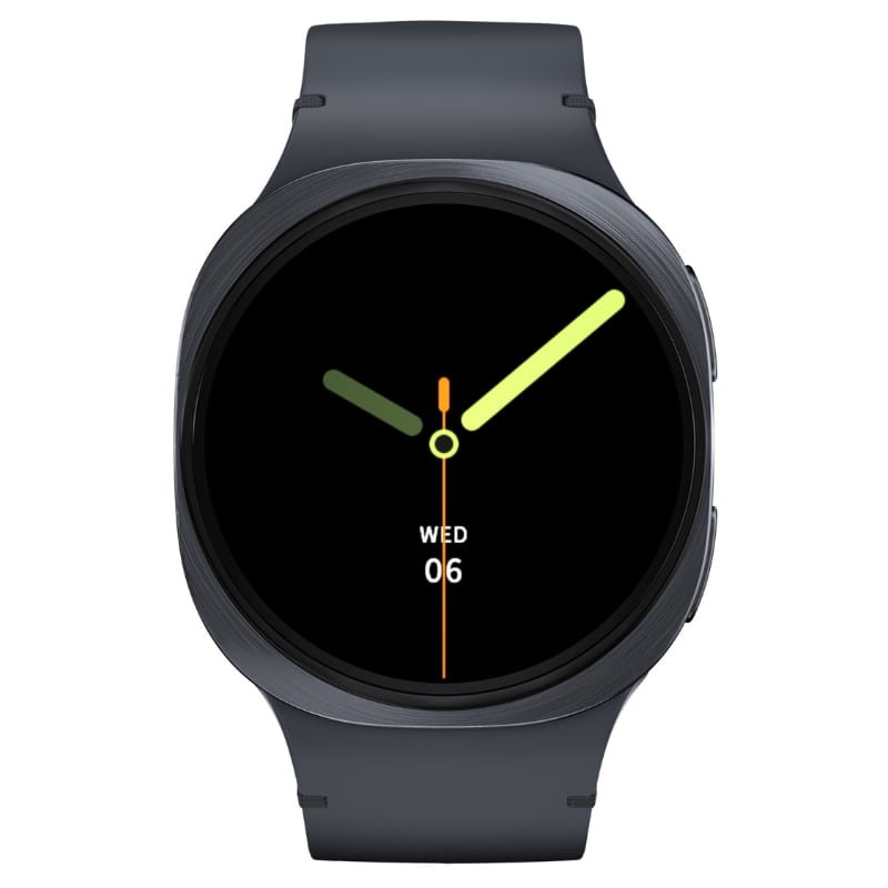 HD8 Mini Noir - Montre intelligente - vue de face