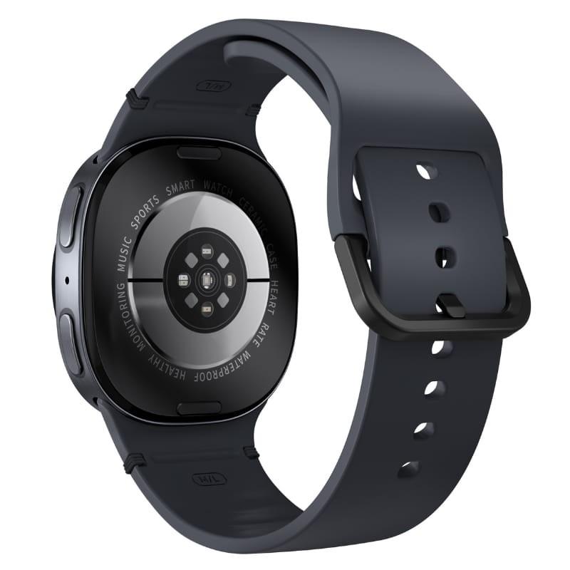 HD8 Mini Noir - Montre intelligente - vue arrière