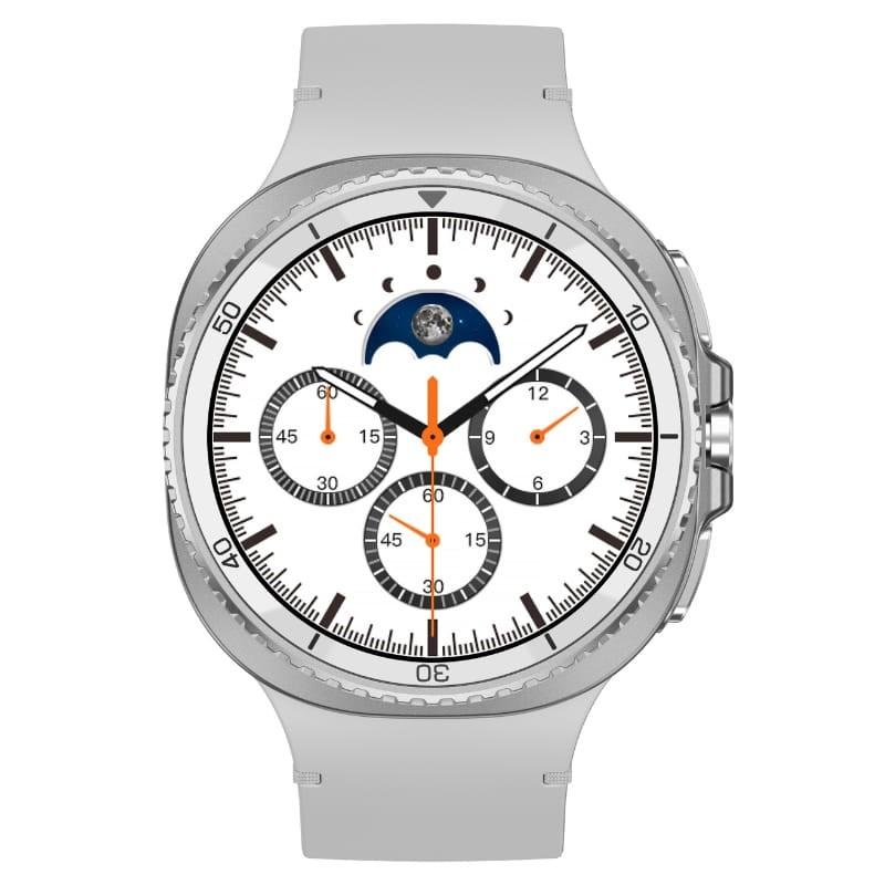 HD8C Blanc - Montre intelligente - vue de face