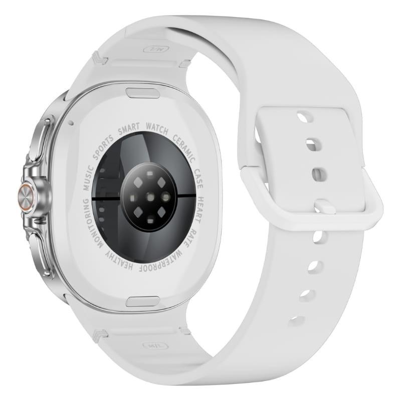 HD8C Blanc - Montre intelligente - vue arrière
