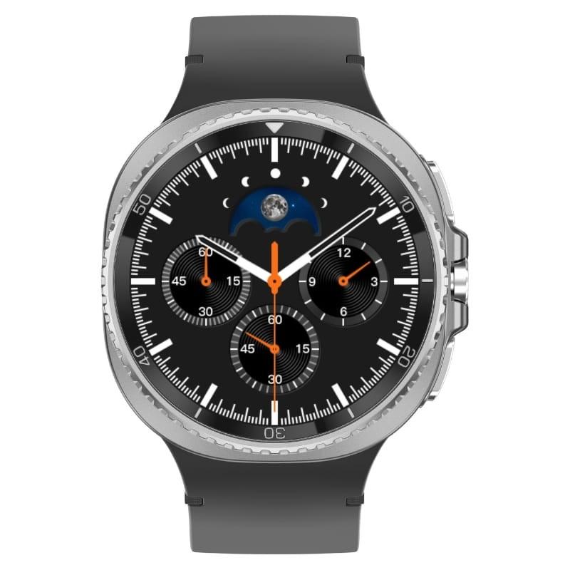 HD8C Noir - Montre intelligente - vue de face