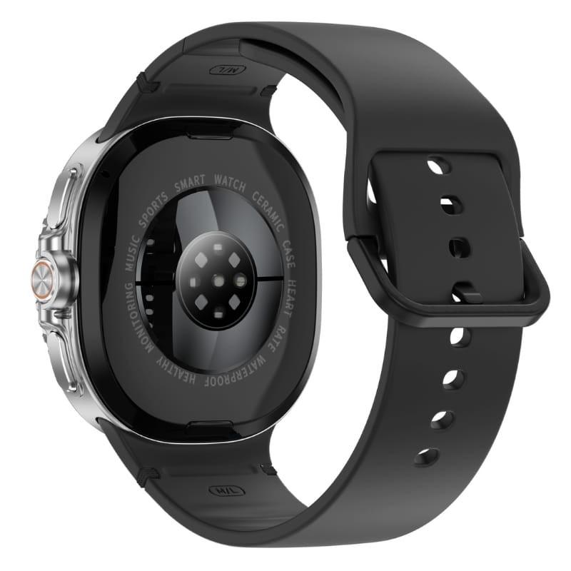 HD8C Noir - Montre intelligente - vue arrière