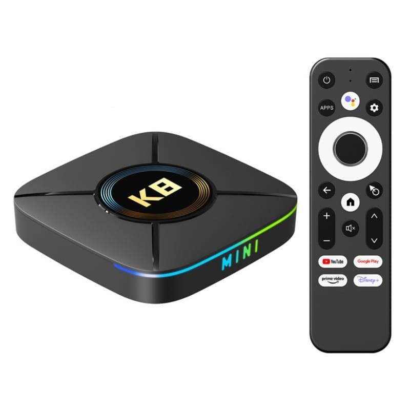 HK1 RBOX K8 MINI 2Go/32Go Android 14 - vue à 45 degrés