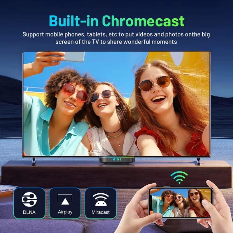 HK1 RBOX K8 MINI 2Go/32Go Android 14 - fonction de moulage