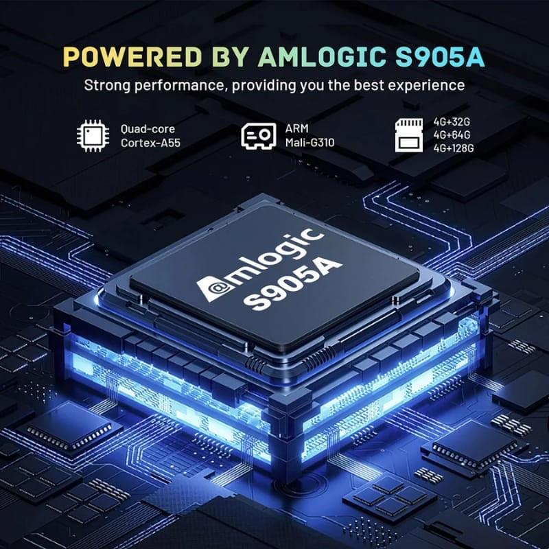 HK1 RBOX X50 S905X5M 4Go/64Go Android 14 - processeur intégré