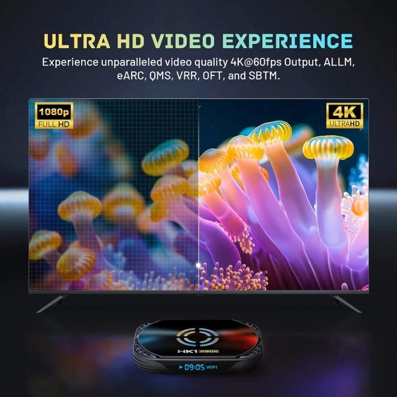 HK1 RBOX X50 S905X5M 4Go/64Go Android 14 - Résolution 4K