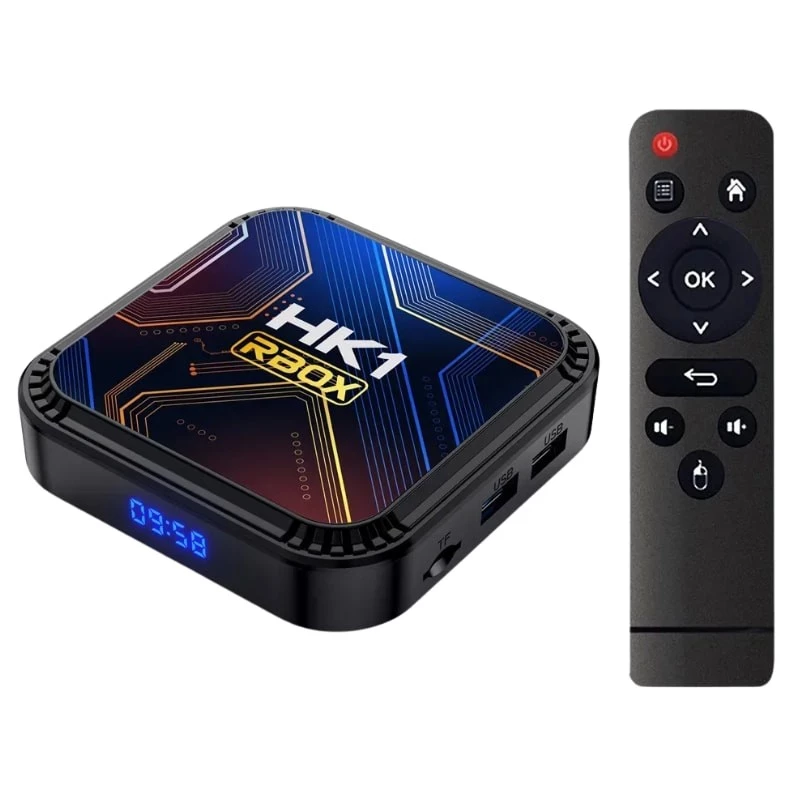 HK1 Rbox K8S RK3528 2GB/16GB Android 13 Negro - Android TV