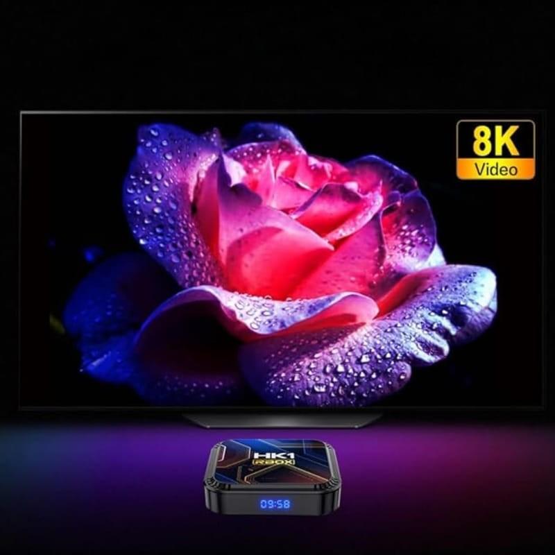 HK1 Rbox K8S RK3528 2GB/16GB Android 13 Negro - Android TV - calidad de imagen