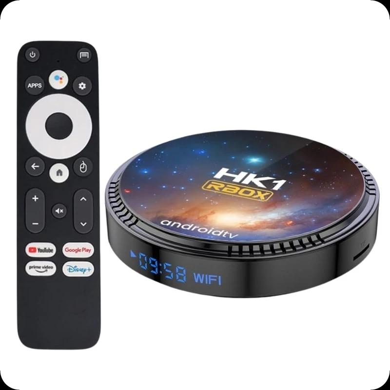 HK1 Rbox W2T S905W2 4Go/64Go Android 11 Noir - Android TV
