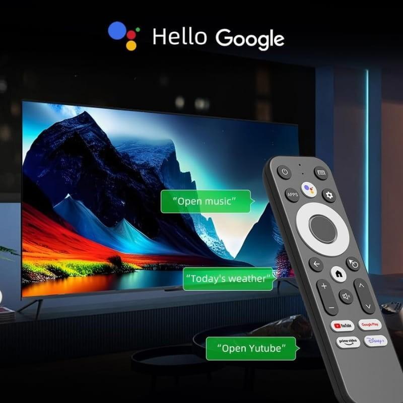 HK1 Rbox W2T S905W2 4Go/64Go Android 11 Noir - Android TV - contrôle vocal