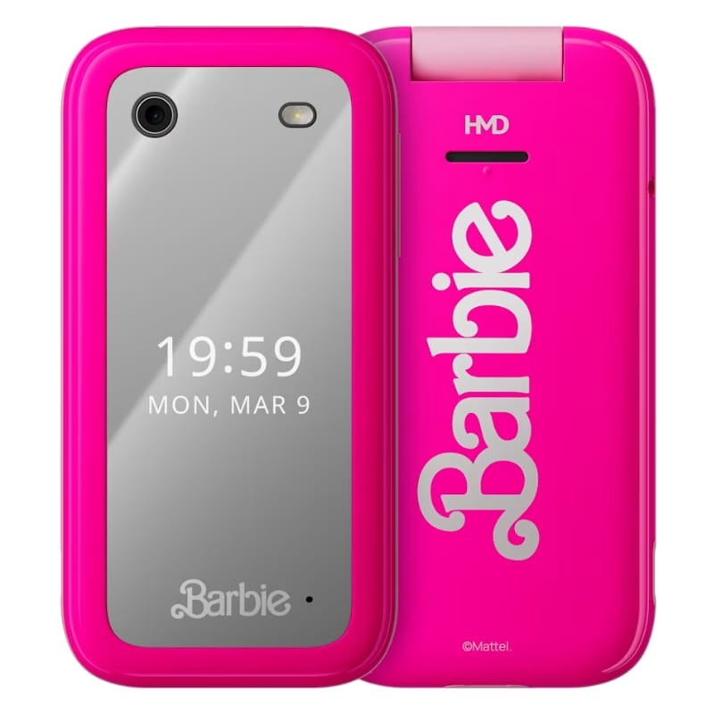 HMD Barbie Phone 128MB 4G - ambos lados