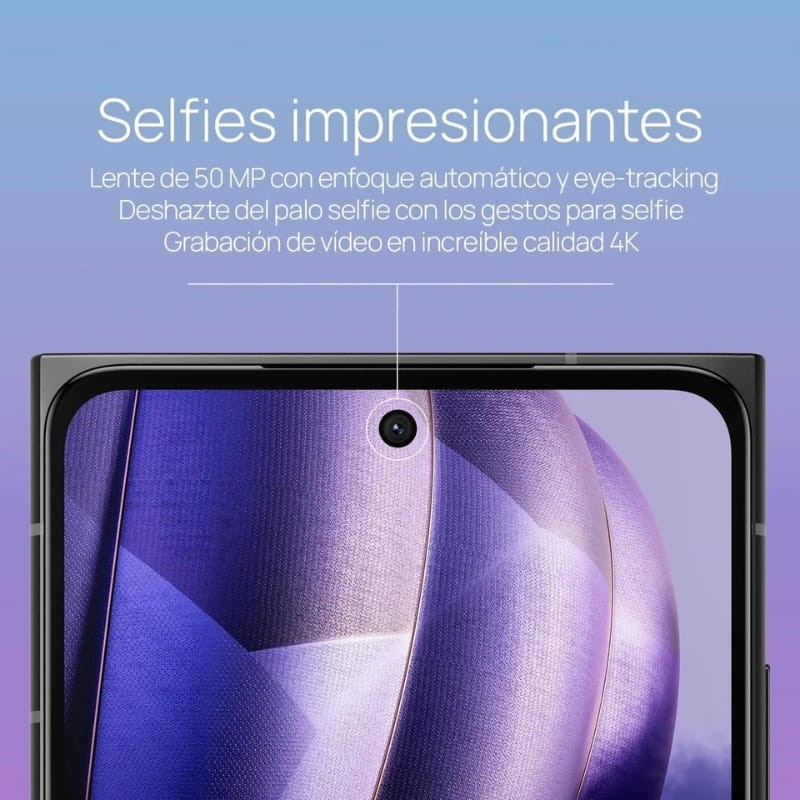 HMD Skyline 5G 12GB/256GB Azul - cámara frontal