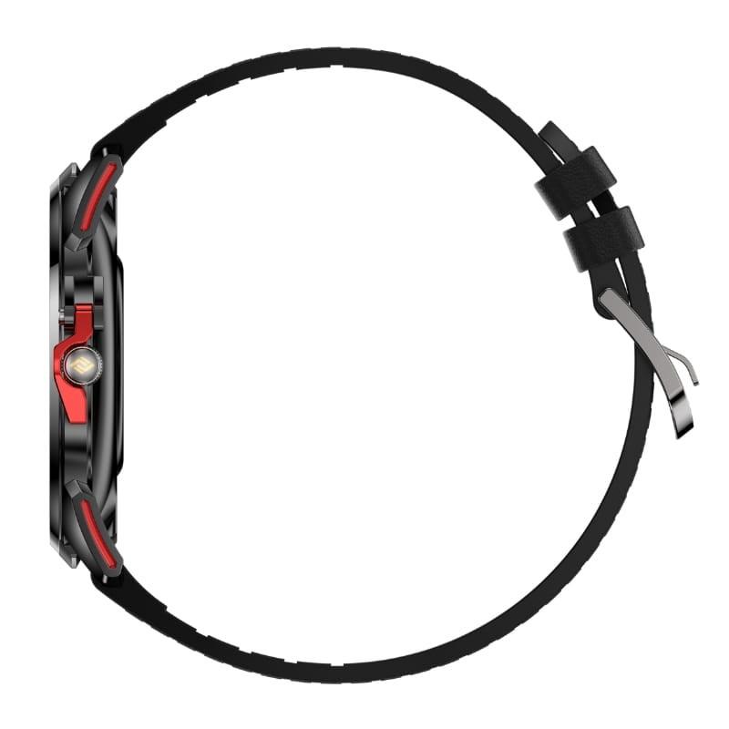 HX-No.1 Preto - Relógio inteligente - vista lateral