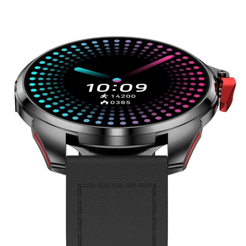 HX-No.1 Preto - Relógio inteligente - vista inferior