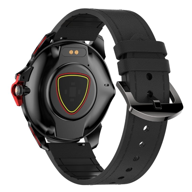 HX-No.1 Preto - Relógio inteligente - vista traseira