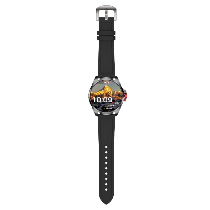 HX-No.1 Preto - Relógio inteligente - correia estendida