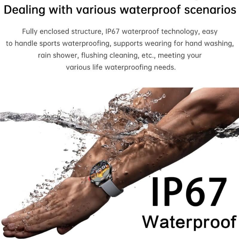 HX-No.1 Verde - Relógio Inteligente - Resistência IP67