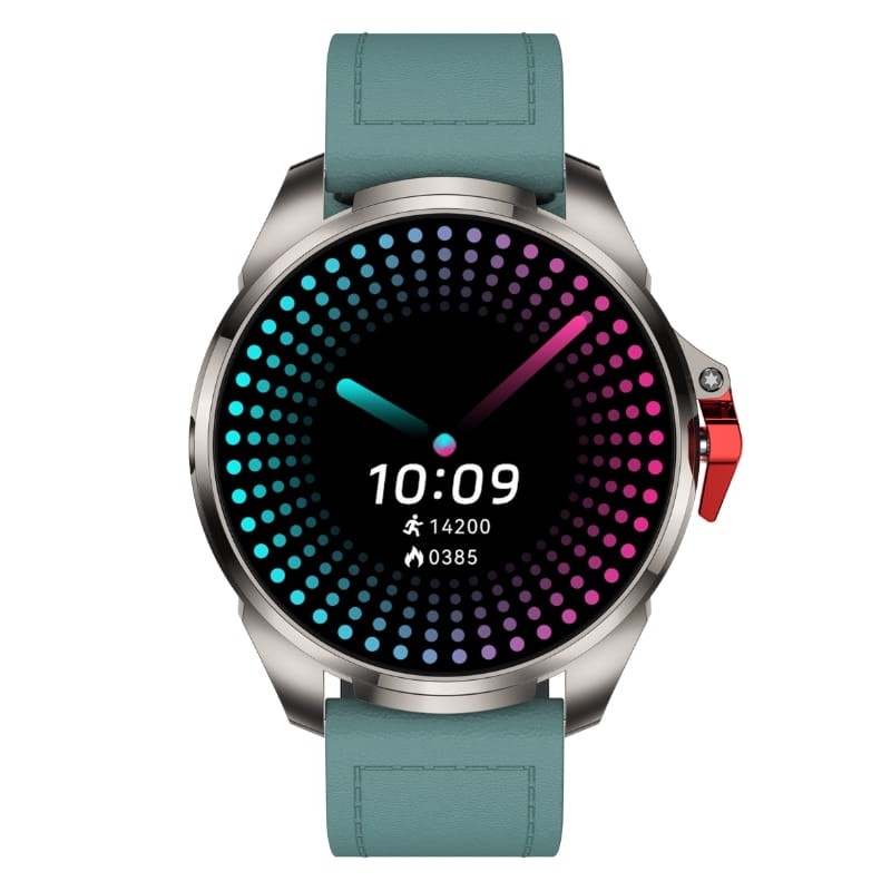 HX-No.1 Verde - Relógio Inteligente - vista frontal