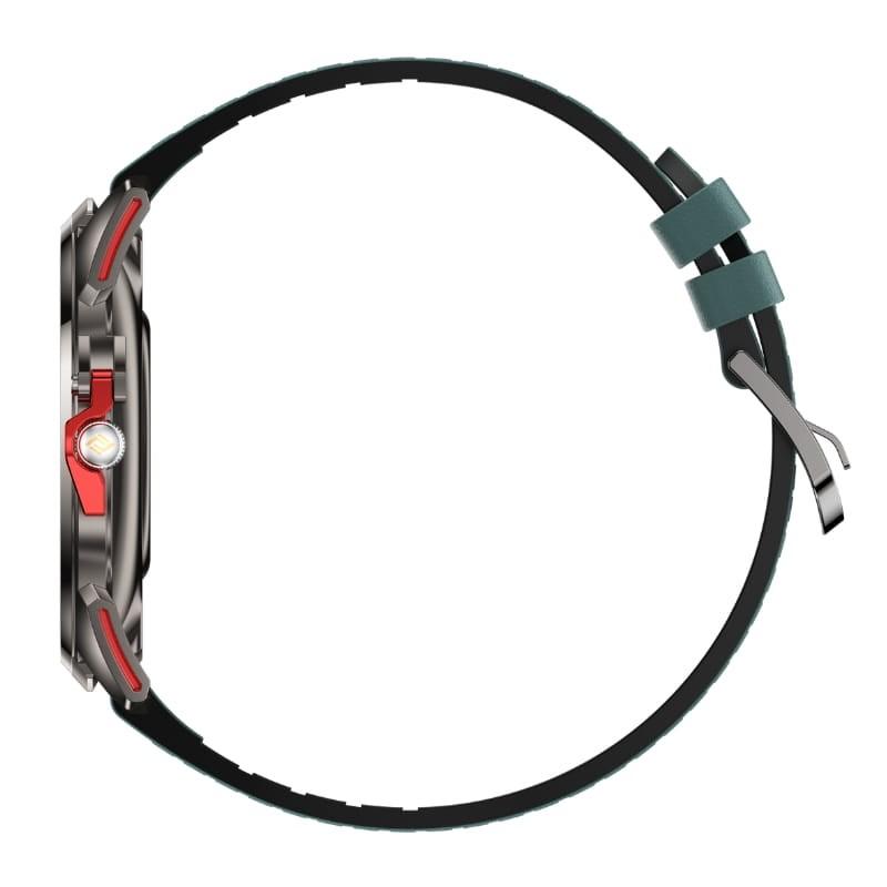 HX-No.1 Verde - Relógio Inteligente - vista lateral