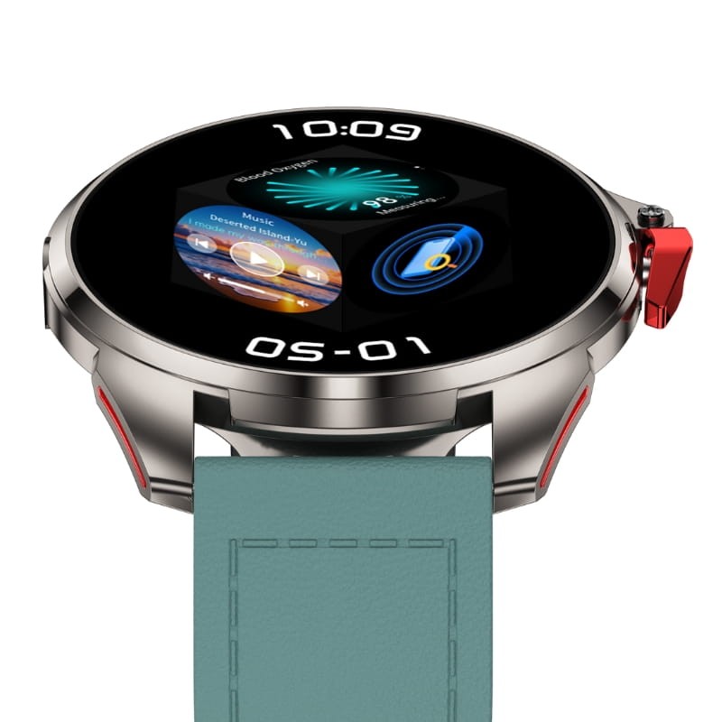 HX-No.1 Verde - Relógio Inteligente - vista inferior