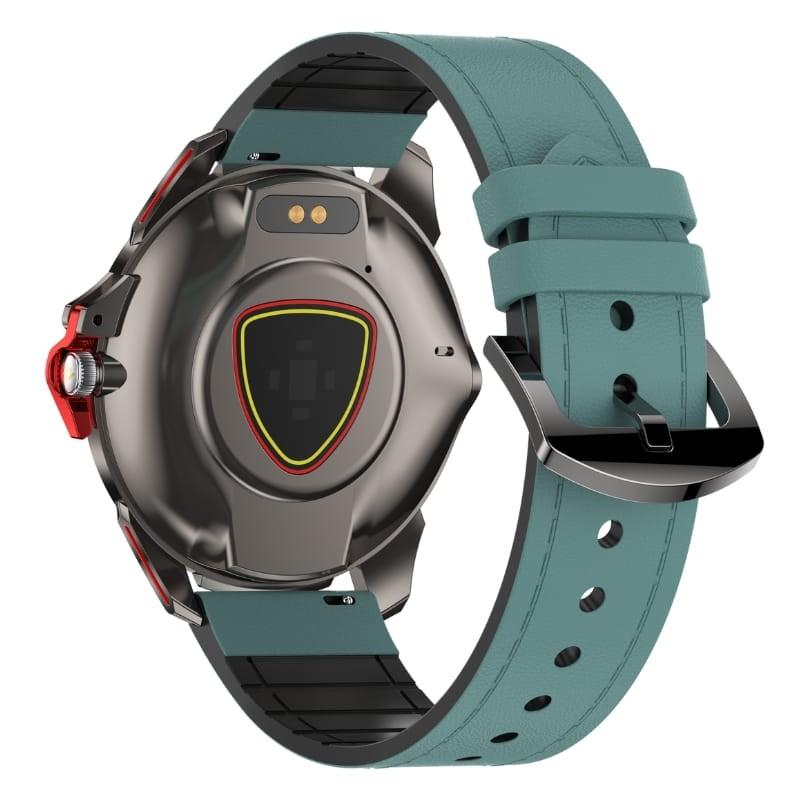 HX-No.1 Verde - Relógio Inteligente - vista traseira