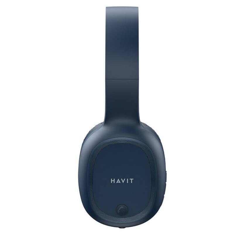 Havit H2590BT PRO Azul - Auriculares Bluetooth - vista lateral