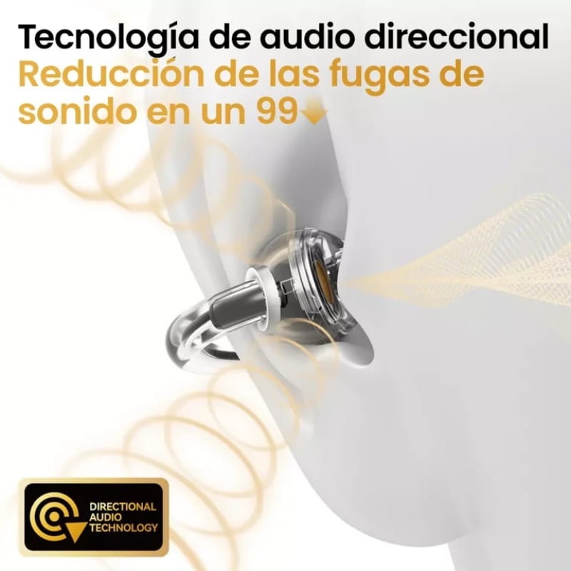 Haylou Airfree Blanc - audio directionnel