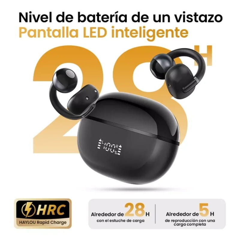 Haylou Airfree Blanc - autonomie de la batterie